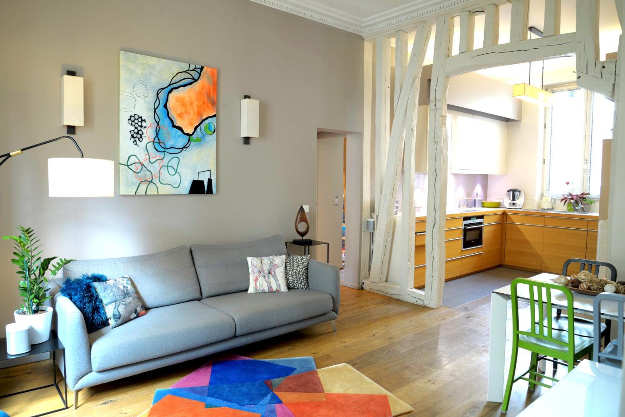 Appartement 4 Pieces Familial, Lumineux & Design